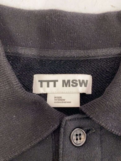 商品画像：スウェット/M/コットン/BLK/TTT-CT04// 3