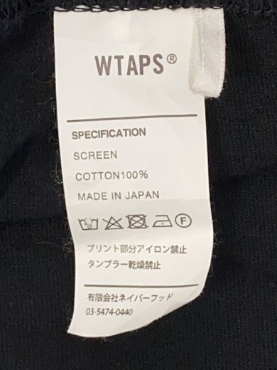 商品画像：Tシャツ/2/コットン/BLK 5