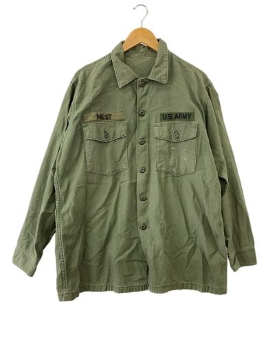 商品画像：OG-107/Cotten Sateen Utility Shirt/長袖シャツ/--/コットン/GRN// 1