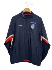 ハーフジップ/イングランド代表/ジャケット/M/ナイロン/NVY