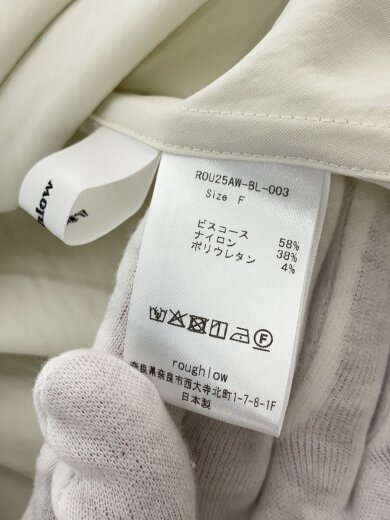 商品画像：半袖ワンピース/FREE/--/WHT/ROU25AW-BL-003 4