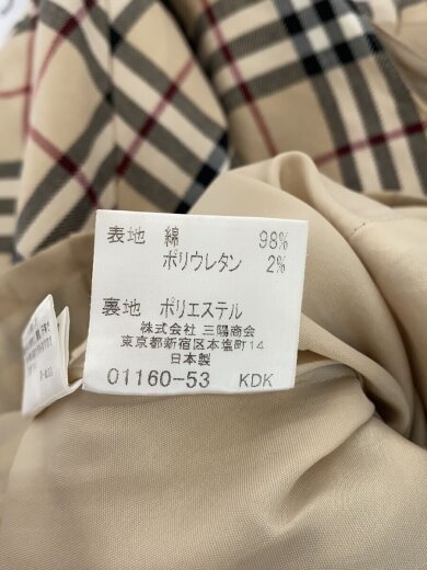 商品画像：ノースリーブワンピース/38/コットン/BEG/ノバチェック/総柄/? NULL ? 5