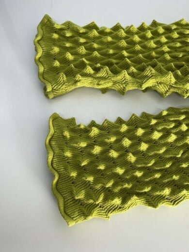 商品画像：ニット・セーター(薄手)/1/レーヨン/GRN/11222361324 5