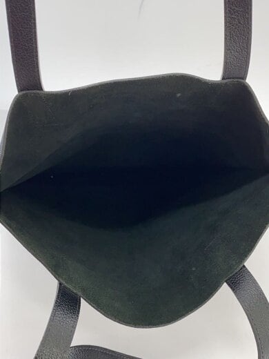 商品画像：トートバッグ/レザー/BLK/無地 6