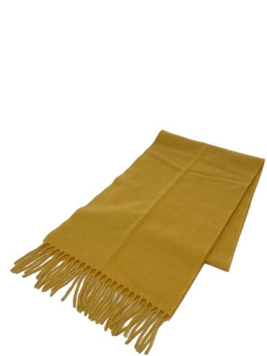 商品画像：マフラー/カシミア/YLW/無地/メンズ 1