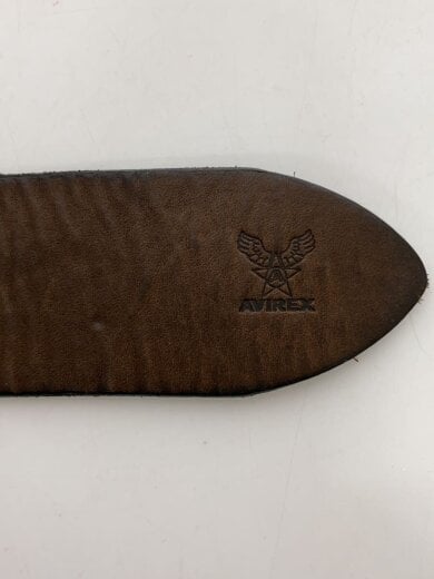 商品画像：ベルト/レザー/BRW/無地/メンズ 3