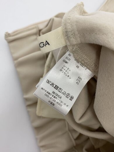 商品画像：ストレートパンツ/XS/レーヨン/CRM/無地/OHGA-4047-2// 4