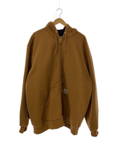 商品画像：ジップパーカー/メキシコ製/XL/コットン/CML/無地 1