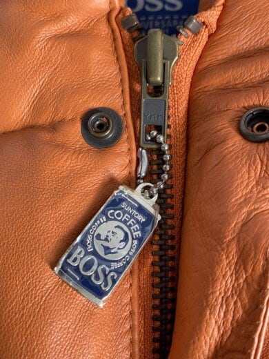 商品画像：10周年記念レザーダウンジャケット/L/ORN 7