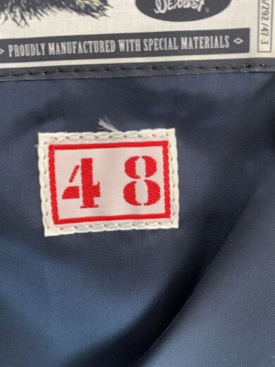 商品画像：Mad Maxx/スカーフ/レザージャケット・ブルゾン/48/レザー/BLK/無地 4