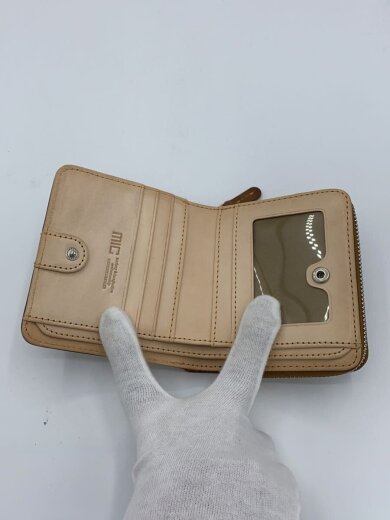 商品画像：MIC/2つ折り財布/レザー/BRW/無地/メンズ// 4