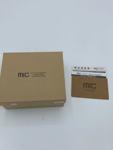 商品画像：MIC/2つ折り財布/レザー/BRW/無地/メンズ// 7
