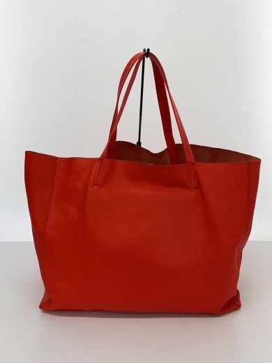 商品画像：トートバッグ/レザー/RED/無地// 3