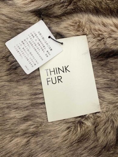 商品画像：THINK FUR/コート/S/ポリエステル/CML/無地/25TH-10// 7
