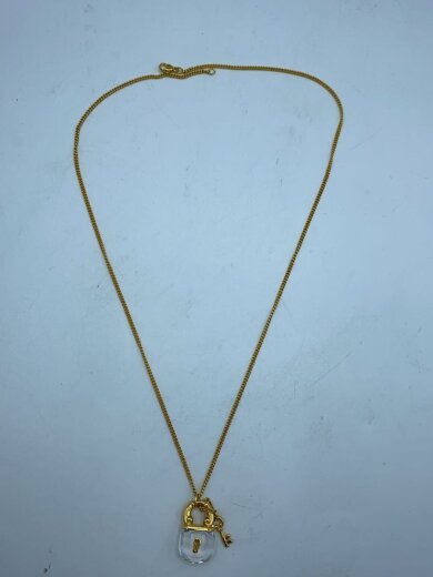 商品画像：ネックレス/南京錠モチーフ/メッキ/GLD/トップ有/レディース 2
