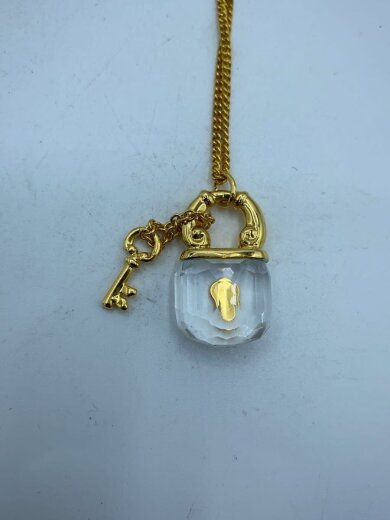 商品画像：ネックレス/南京錠モチーフ/メッキ/GLD/トップ有/レディース 3