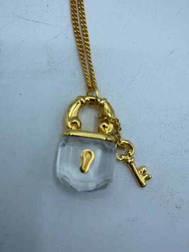 商品画像：ネックレス/南京錠モチーフ/メッキ/GLD/トップ有/レディース 5