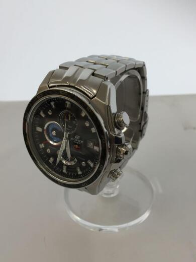画像：CASIO腕時計/アナログ/BLK/SLV/EF-565RBJ2