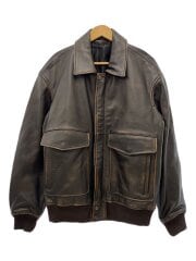 A-2/フライト_レザージャケット・ブルゾン/L/牛革/BRW/無地/5479/300/716