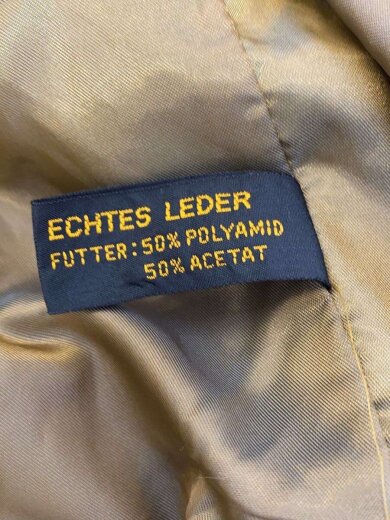 商品画像：レザージャケット・ブルゾン/56/レザー/BRW 3