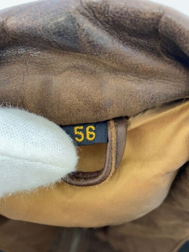 商品画像：レザージャケット・ブルゾン/56/レザー/BRW 4