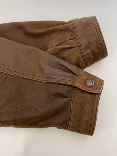 商品画像：レザージャケット・ブルゾン/56/レザー/BRW 5