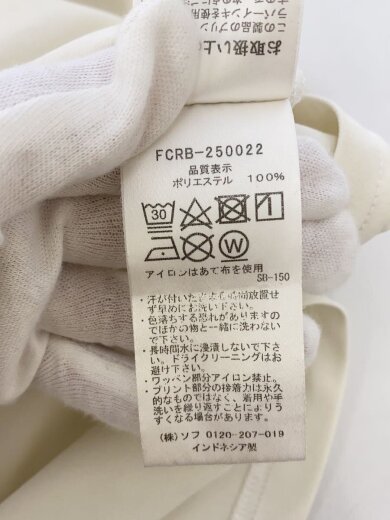 商品画像：Tシャツ/M/ポリエステル/WHT/無地/FCRB-250022 5