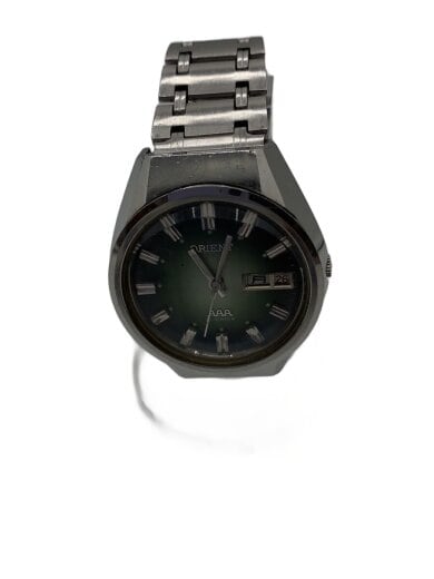 商品画像：70s/自動巻腕時計/アナログ/ステンレス/GRN/SLV/g319110-70 1