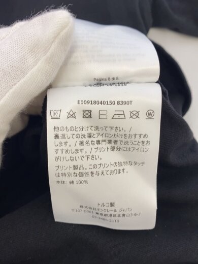 商品画像：Tシャツ/--/コットン/BLK/E10918040150 8390T 5