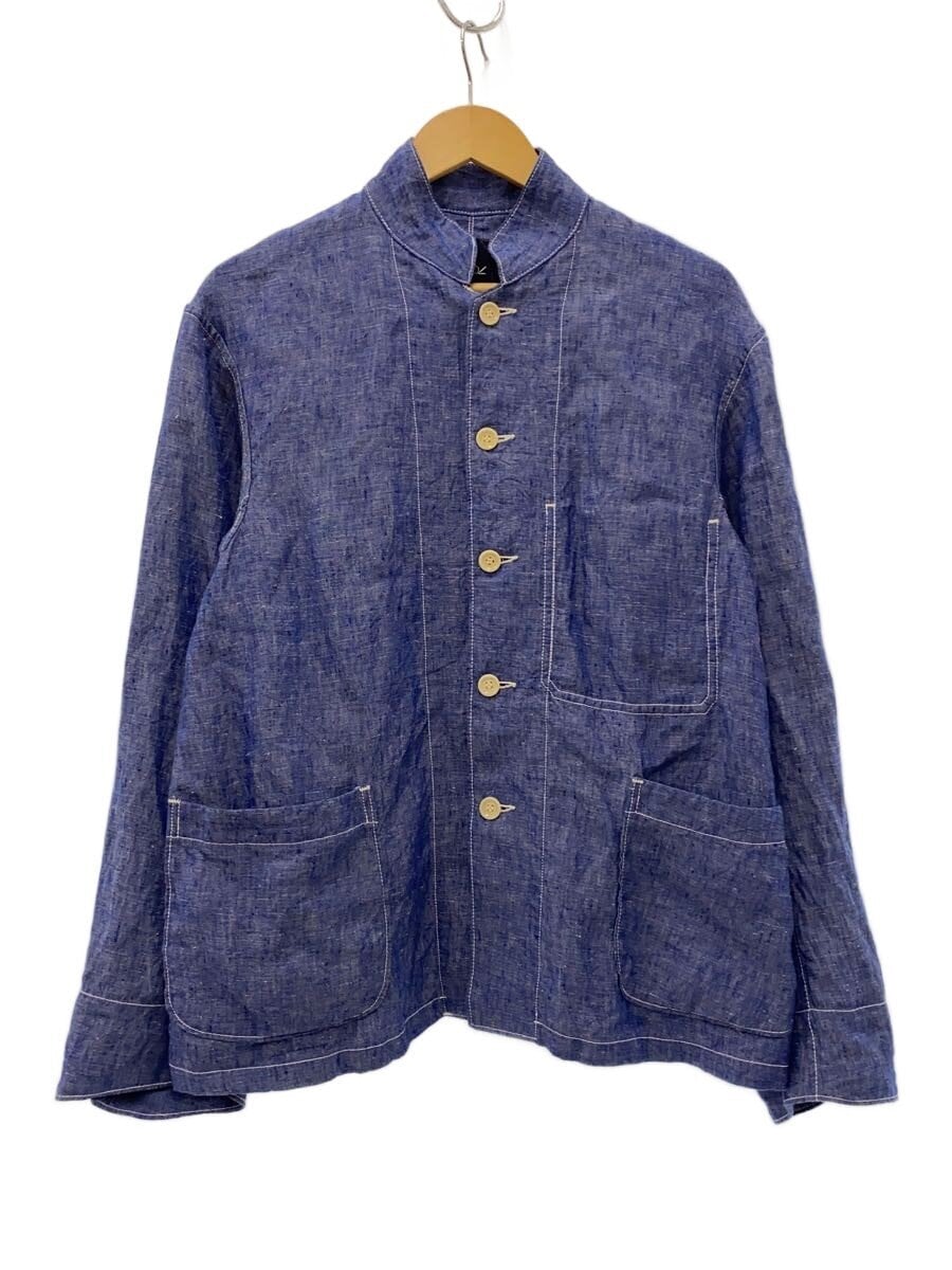 45rpm / ジャケット/--/リネン/BLU/8041033