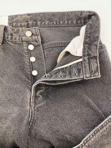 商品画像：ストレートパンツ/28/コットン/BLK/BWYB008S23DEN001 3