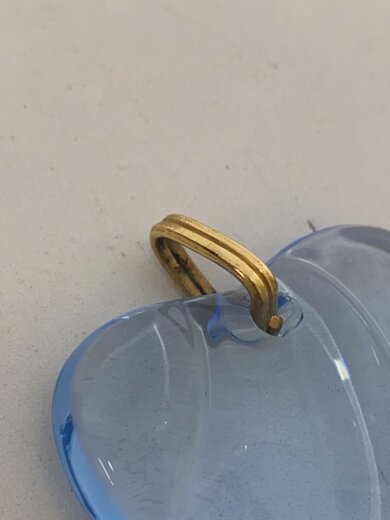 商品画像：ハート_ペンダントトップ/--/BLU/レディース 4