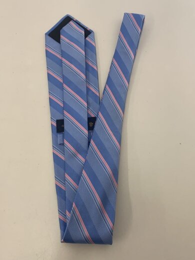 商品画像：ネクタイ/シルク/BLU/ストライプ/メンズ/RN93986 5