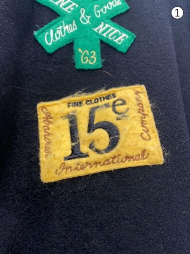 商品画像：90s/リバーシブル/スタジャン/--/ウール/BLK/083007 6