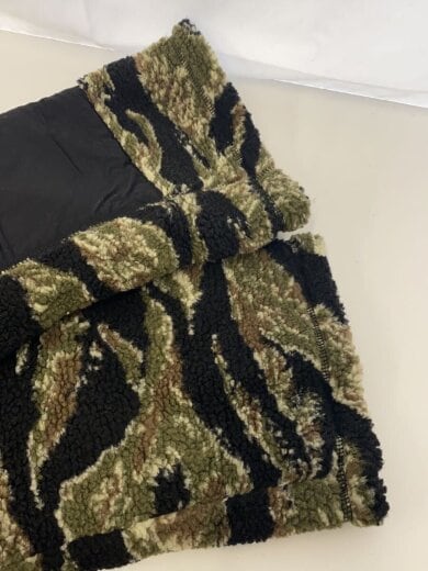 画像：X-girl × HYSTERIC GLAMOURフリースジャケット/M/ポリエステル/カモフラ/1052040210126