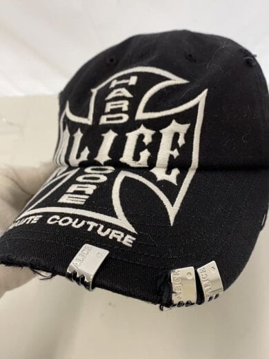 商品画像：HARD CORE HAUTE COUTURE_キャップ/FREE/BLK/無地/メンズ 6