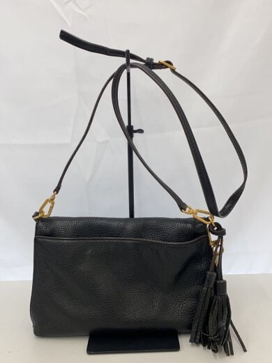 商品画像：ショルダーバッグ/レザー/NVY// 3