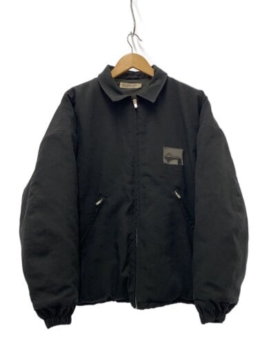 商品画像：23AW_PADDED ZIP UP_ジャケット/S/コットン/BLK/無地/CTE-23A221 1