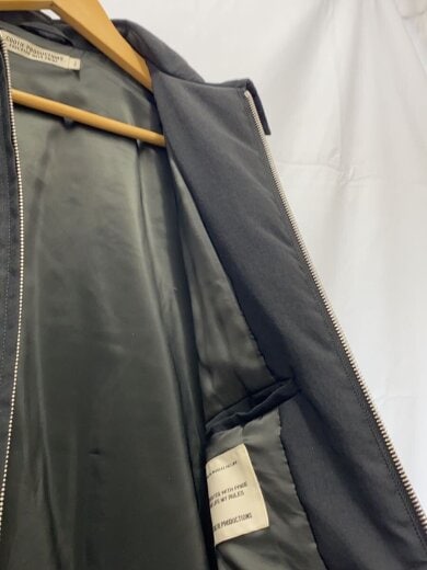 商品画像：23AW_PADDED ZIP UP_ジャケット/S/コットン/BLK/無地/CTE-23A221 9