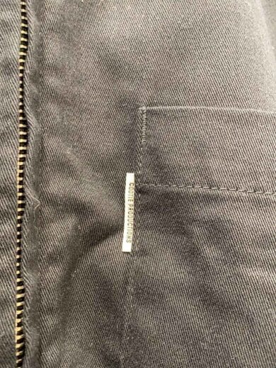 商品画像：22AW_T/W WORK_ジャケット/S/コットン/BLK/無地/CTE-22A203 6