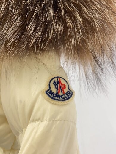 商品画像：ブルーフォックスファー_ダウンジャケット/75cm/ナイロン/WHT/無地/F29511A52602 6895 7