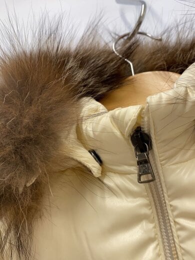 商品画像：ブルーフォックスファー_ダウンジャケット/75cm/ナイロン/WHT/無地/F29511A52602 6895 9