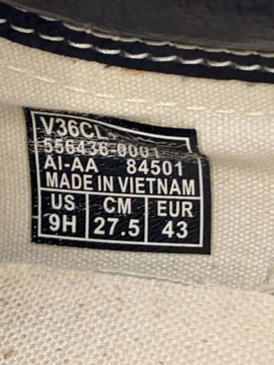 商品画像：V36CL+OLDSKOOL DX_ローカットスニーカー/27.5cm/BLK/スウェード/556436-0001 5