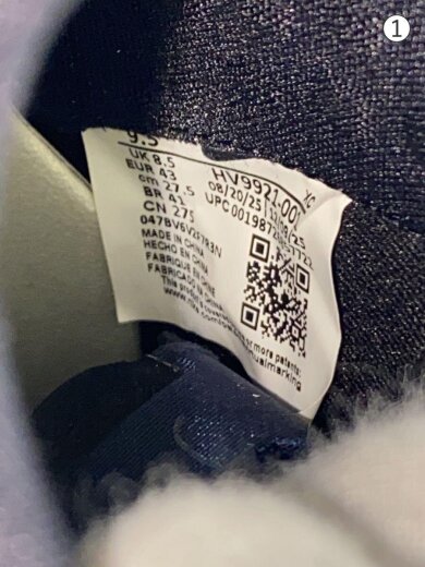 商品画像：ローカットスニーカー/27.5cm/BLK/HV9921-001 5