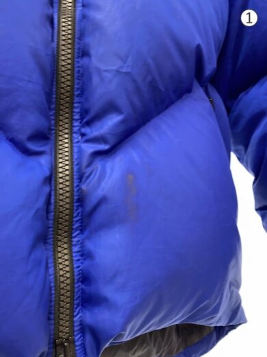 商品画像：ダウンジャケット/S/ポリエステル/BLU/C8-Q608 6