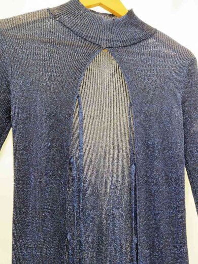 商品画像：トップス/M/レーヨン/BLU/無地/21232366102 6