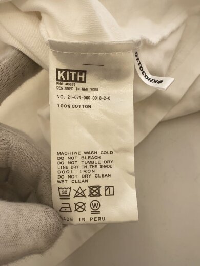 商品画像：Tシャツ/M/コットン/WHT/21-071-060-0018-2-0 4