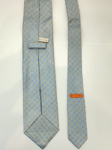 商品画像：ネクタイ/シルク/BLU/総柄/メンズ 2