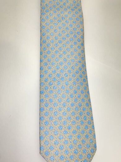商品画像：ネクタイ/シルク/BLU/総柄/メンズ 3