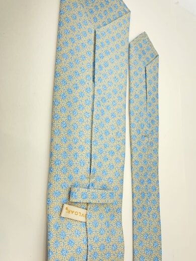 商品画像：ネクタイ/シルク/BLU/総柄/メンズ 4